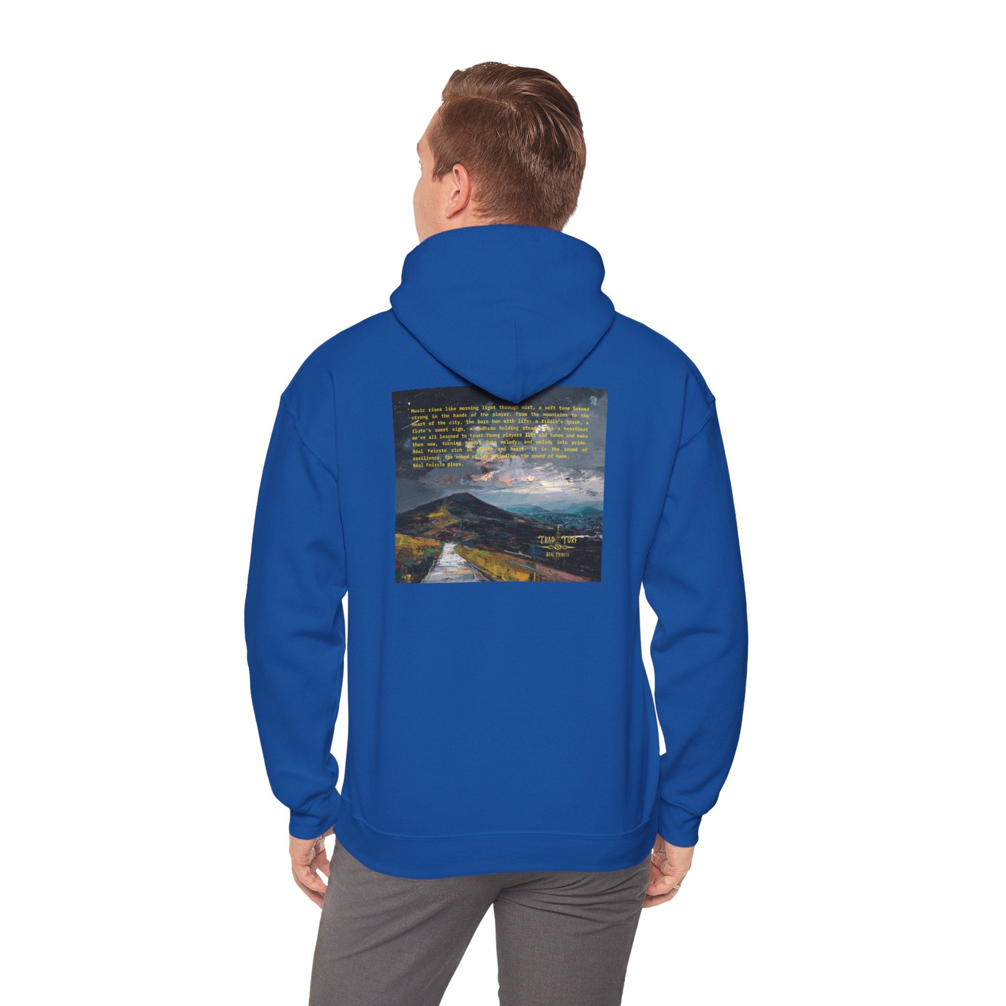 Black Mountain- Unisex Heavy Blend Hoodie | Soft Cotton Blend Sweatshirt | Versatile, Durable, Everyday Fit