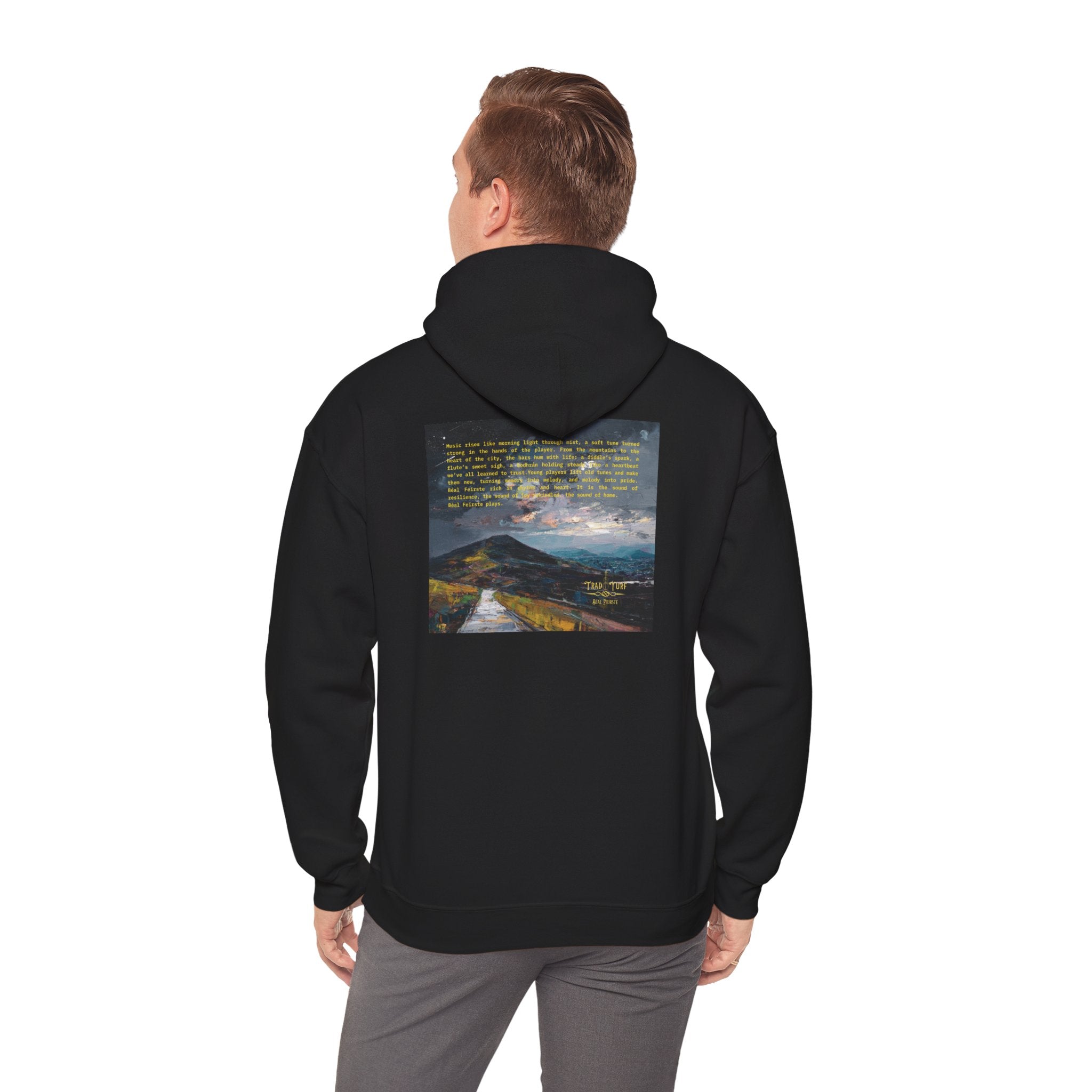 Black Mountain- Unisex Heavy Blend Hoodie | Soft Cotton Blend Sweatshirt | Versatile, Durable, Everyday Fit