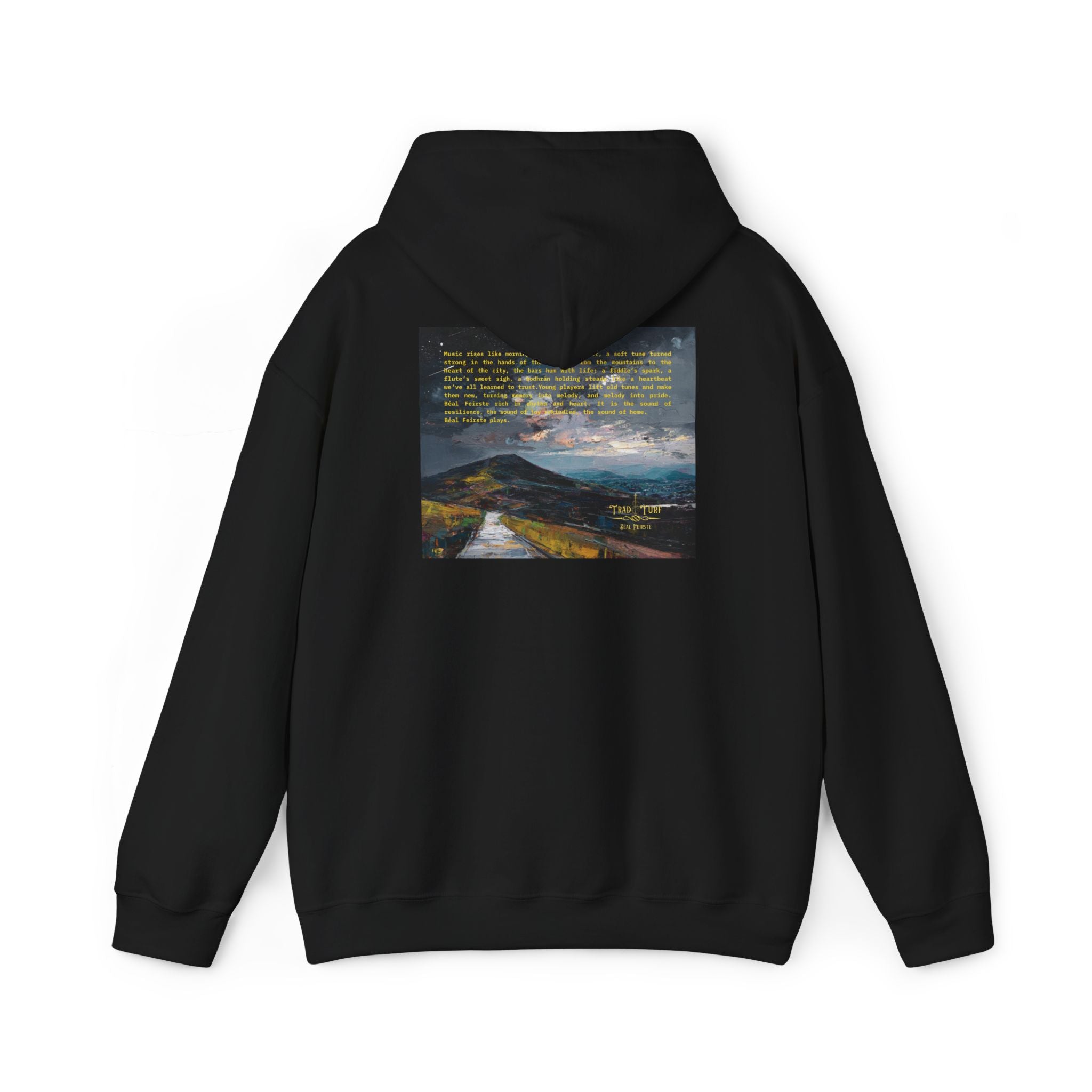 Black Mountain- Unisex Heavy Blend Hoodie | Soft Cotton Blend Sweatshirt | Versatile, Durable, Everyday Fit