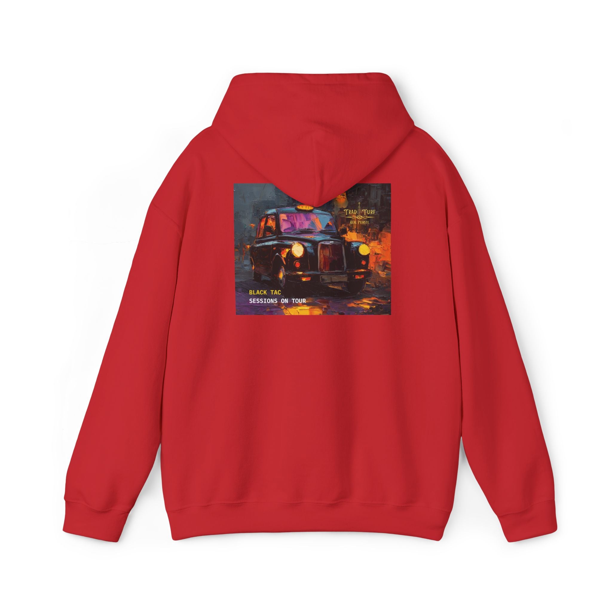 Black Tac- Unisex Heavy Blend Hoodie | Soft Cotton Blend Sweatshirt | Versatile, Durable, Everyday Fit