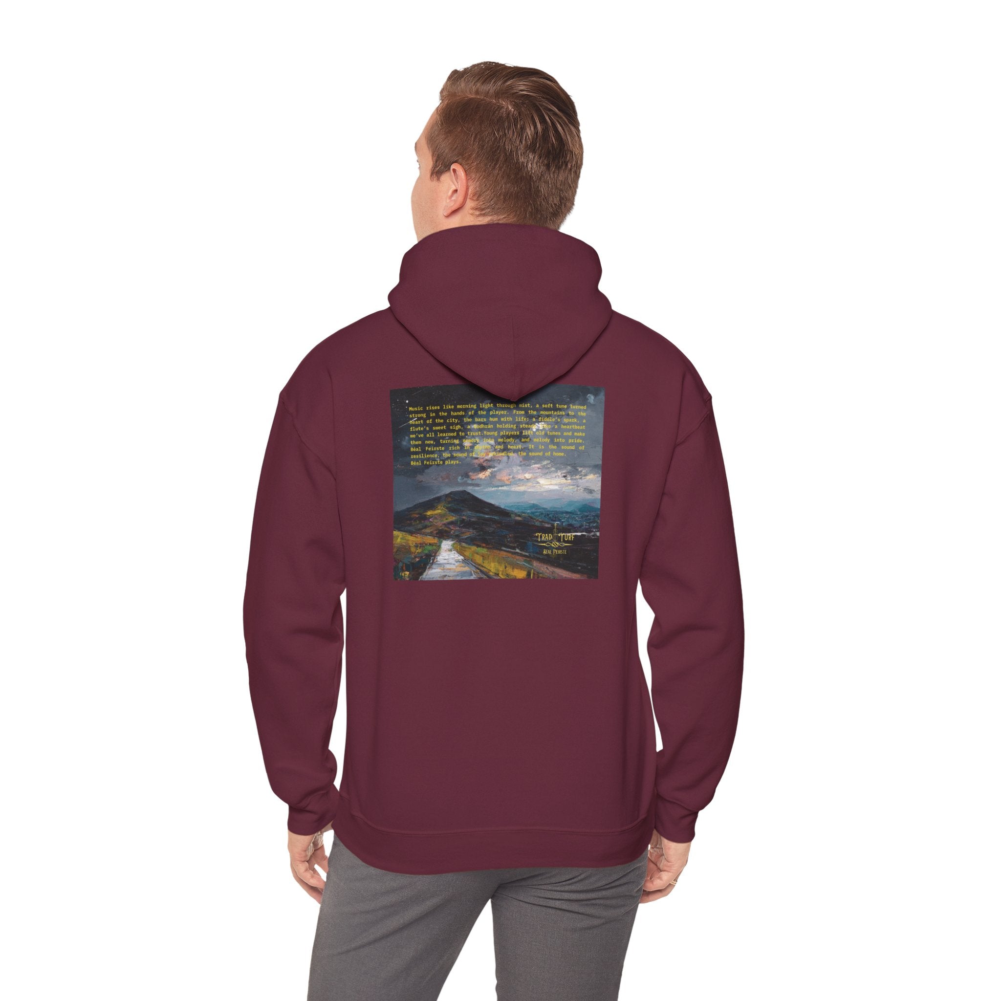 Black Mountain- Unisex Heavy Blend Hoodie | Soft Cotton Blend Sweatshirt | Versatile, Durable, Everyday Fit