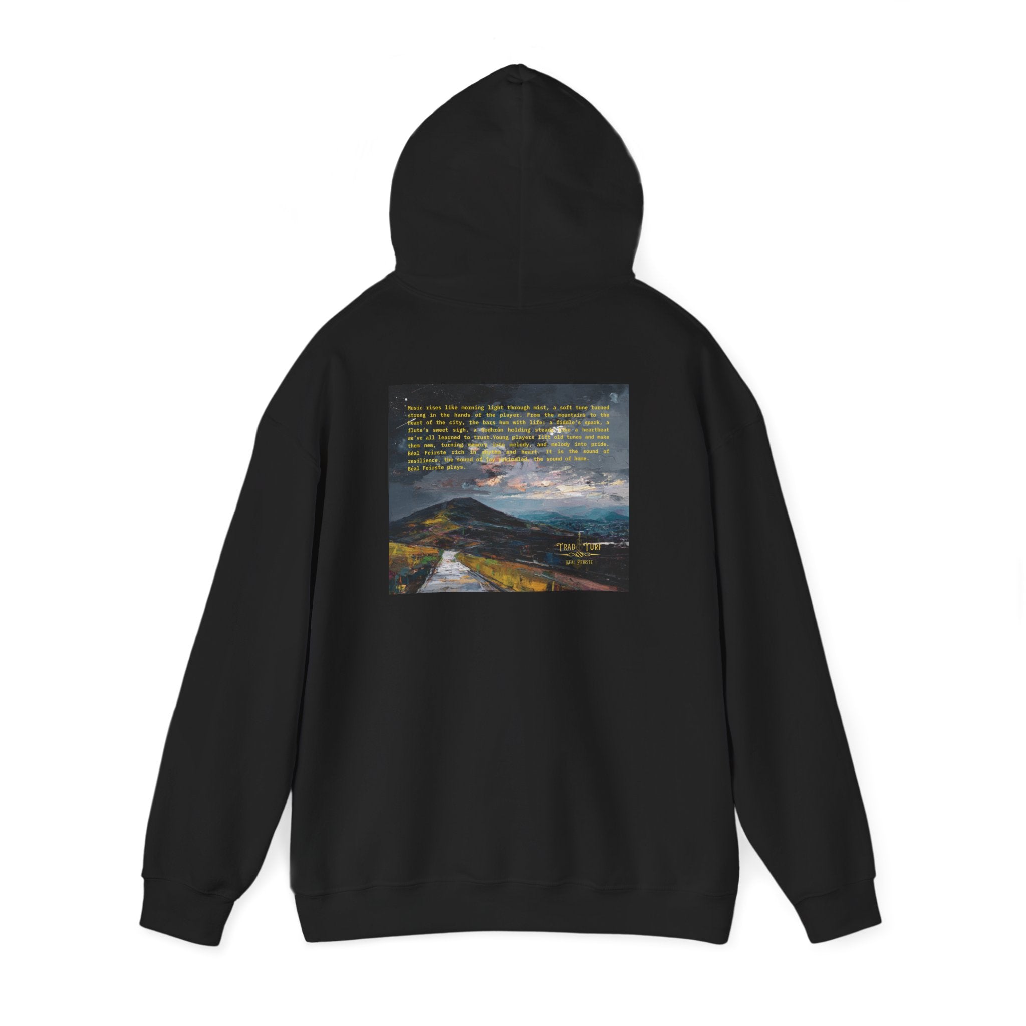 Black Mountain- Unisex Heavy Blend Hoodie | Soft Cotton Blend Sweatshirt | Versatile, Durable, Everyday Fit