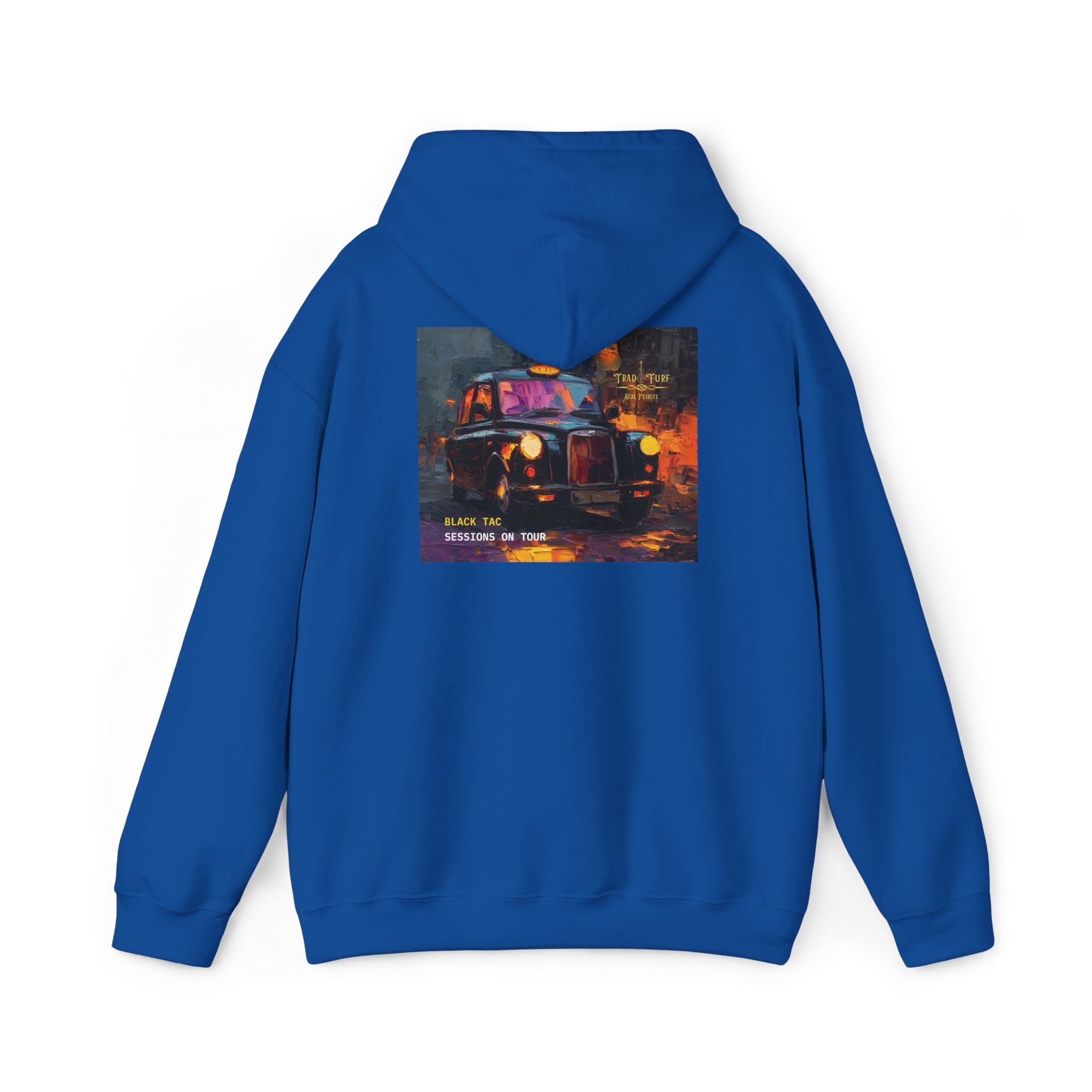 Black Tac- Unisex Heavy Blend Hoodie | Soft Cotton Blend Sweatshirt | Versatile, Durable, Everyday Fit