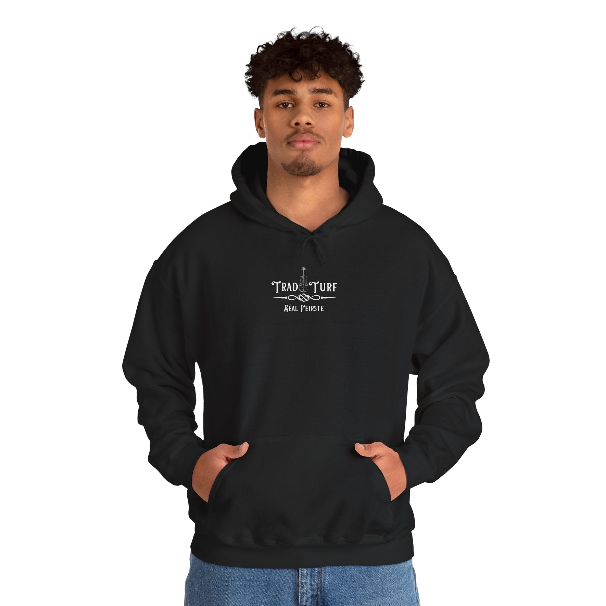 Black Tac- Unisex Heavy Blend Hoodie | Soft Cotton Blend Sweatshirt | Versatile, Durable, Everyday Fit