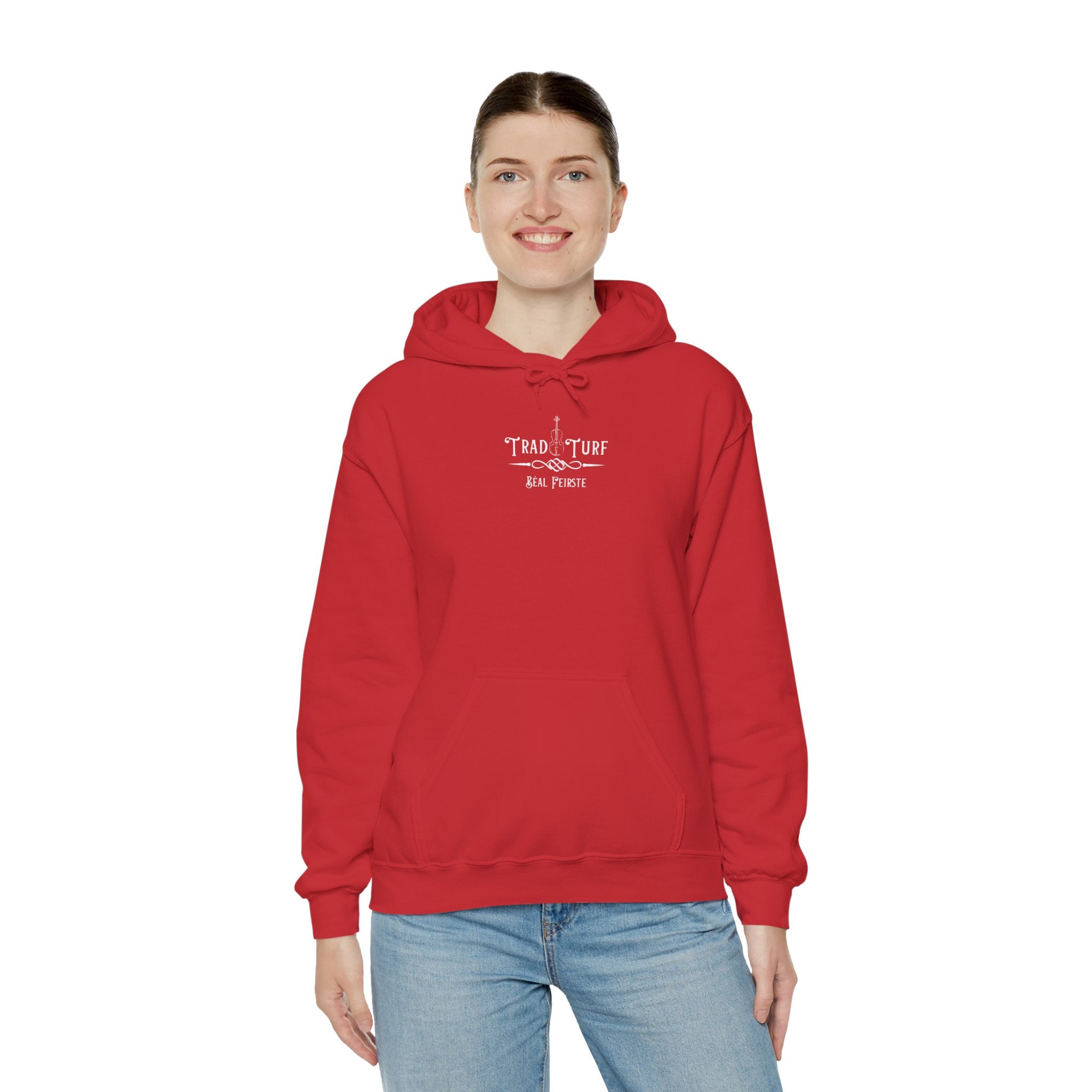 Black Tac- Unisex Heavy Blend Hoodie | Soft Cotton Blend Sweatshirt | Versatile, Durable, Everyday Fit