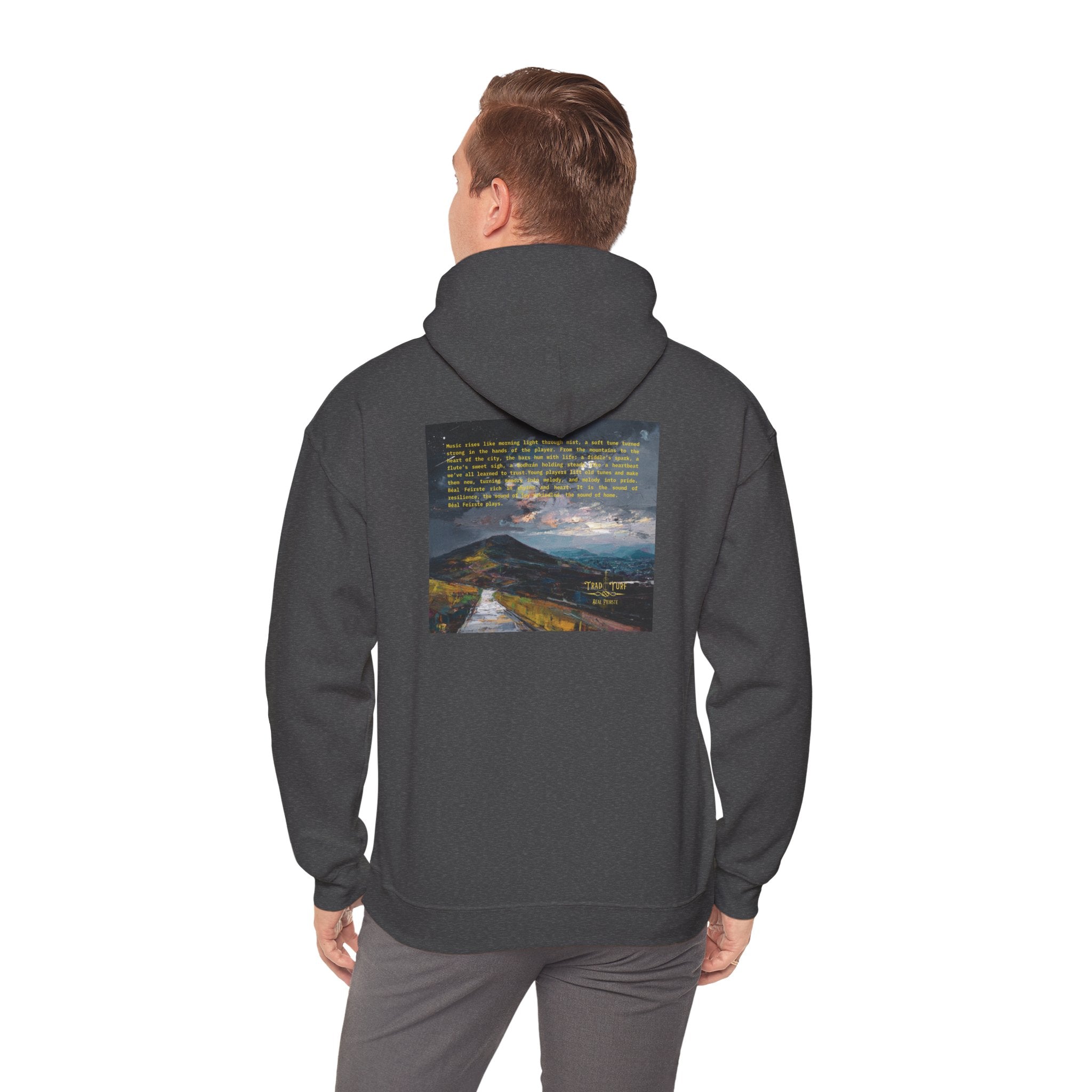 Black Mountain- Unisex Heavy Blend Hoodie | Soft Cotton Blend Sweatshirt | Versatile, Durable, Everyday Fit