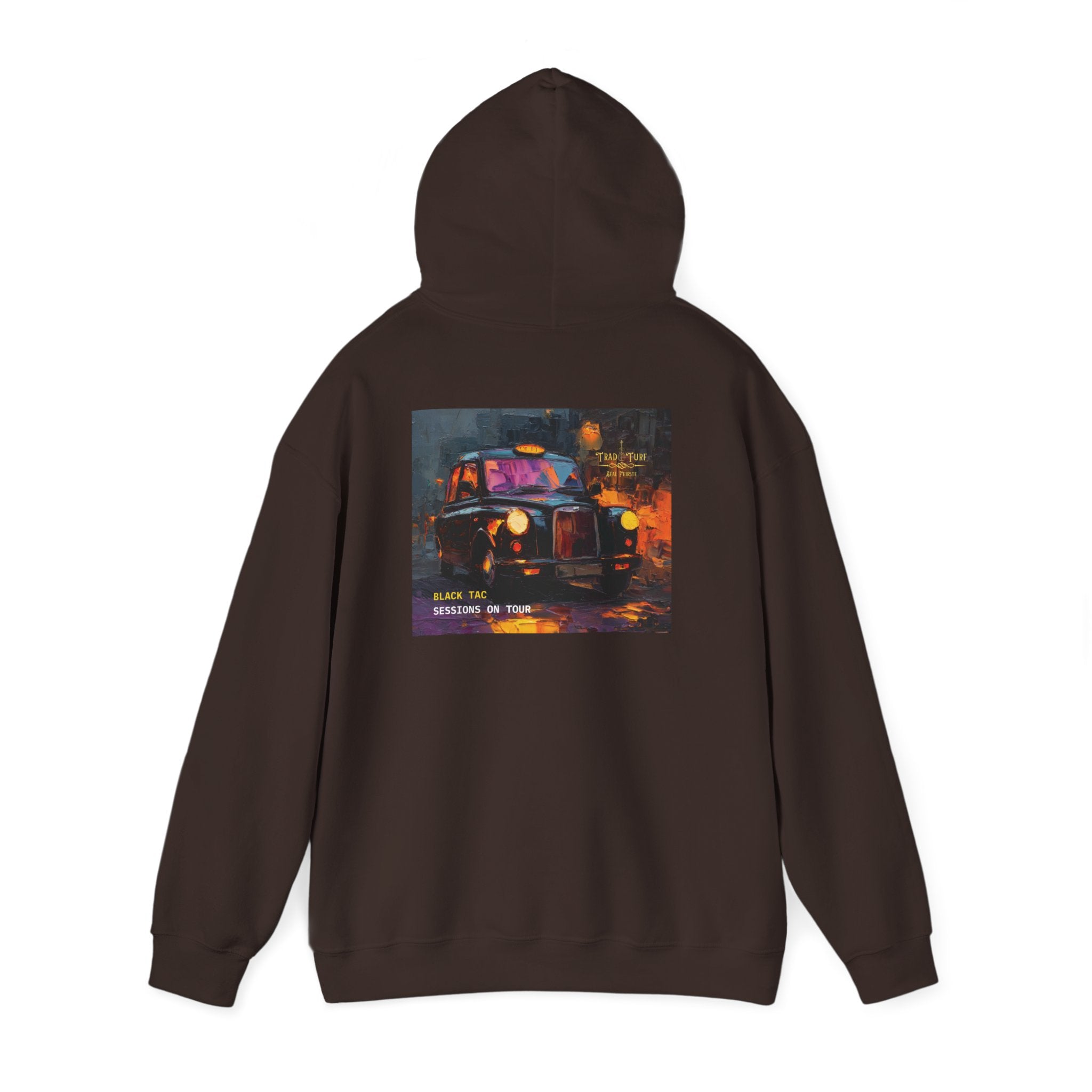 Black Tac- Unisex Heavy Blend Hoodie | Soft Cotton Blend Sweatshirt | Versatile, Durable, Everyday Fit