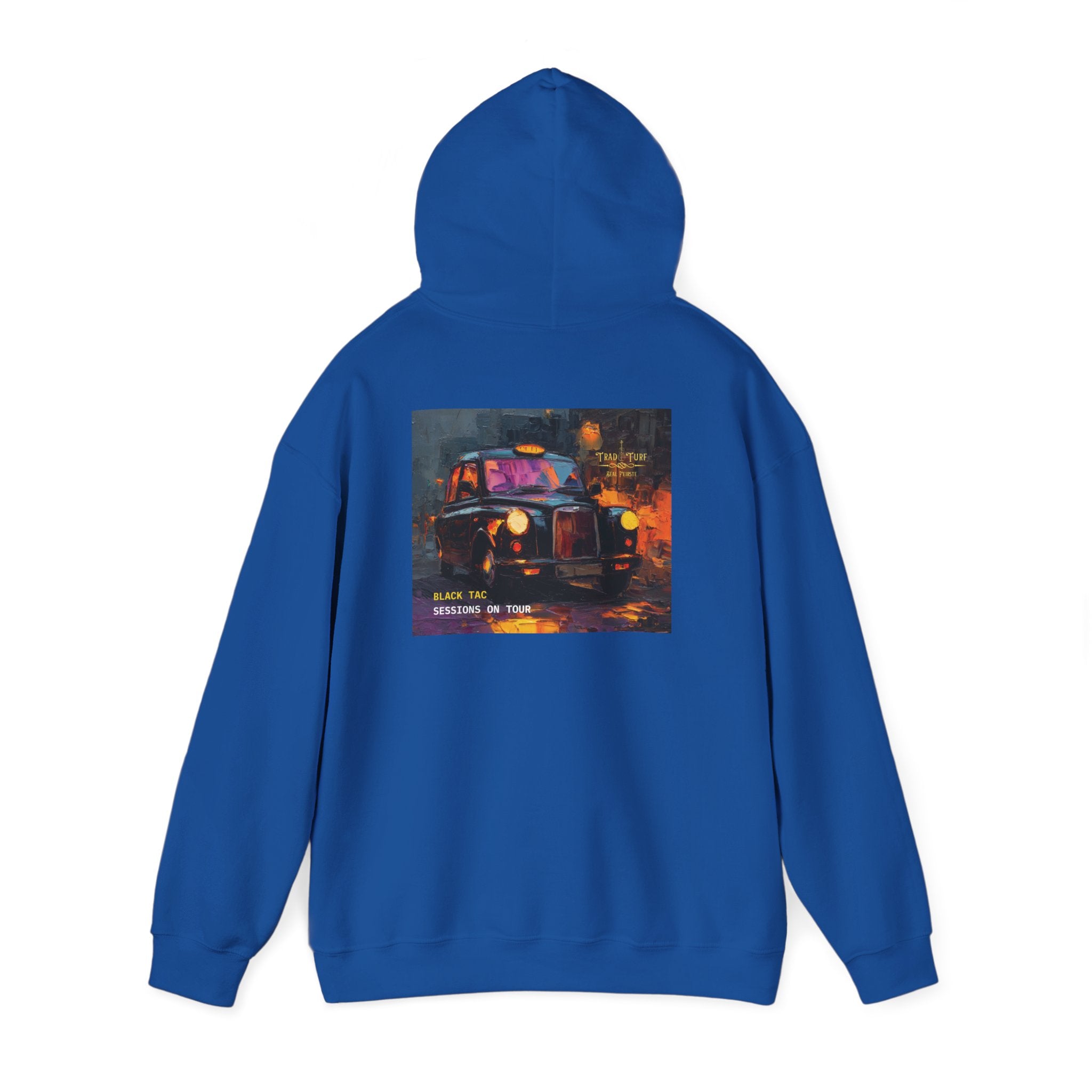 Black Tac- Unisex Heavy Blend Hoodie | Soft Cotton Blend Sweatshirt | Versatile, Durable, Everyday Fit
