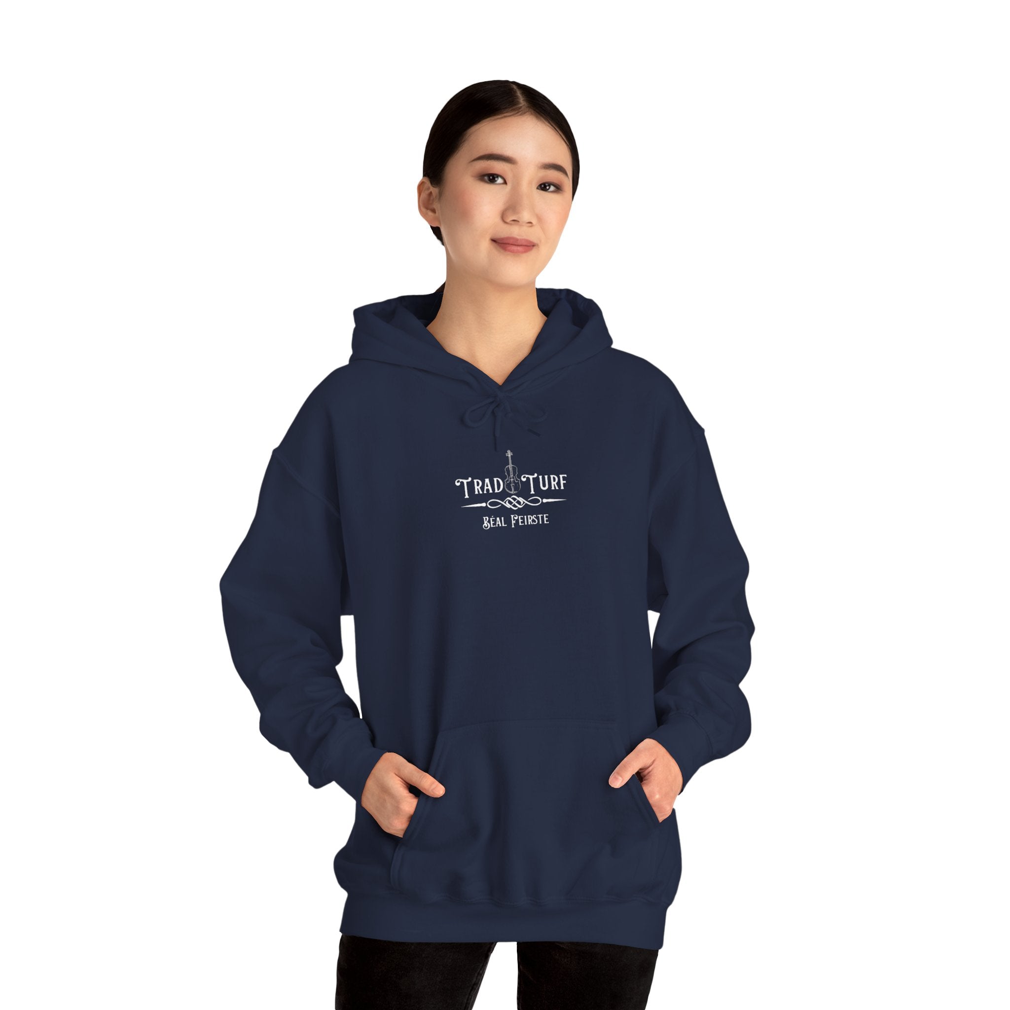 Black Tac- Unisex Heavy Blend Hoodie | Soft Cotton Blend Sweatshirt | Versatile, Durable, Everyday Fit