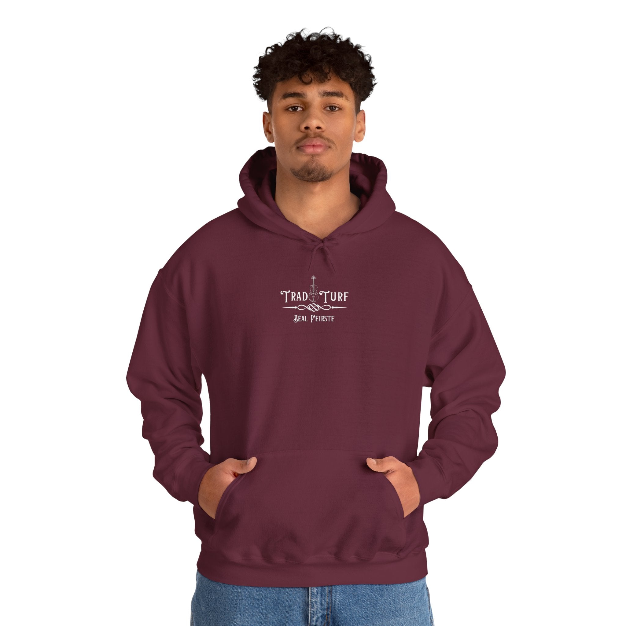Black Tac- Unisex Heavy Blend Hoodie | Soft Cotton Blend Sweatshirt | Versatile, Durable, Everyday Fit