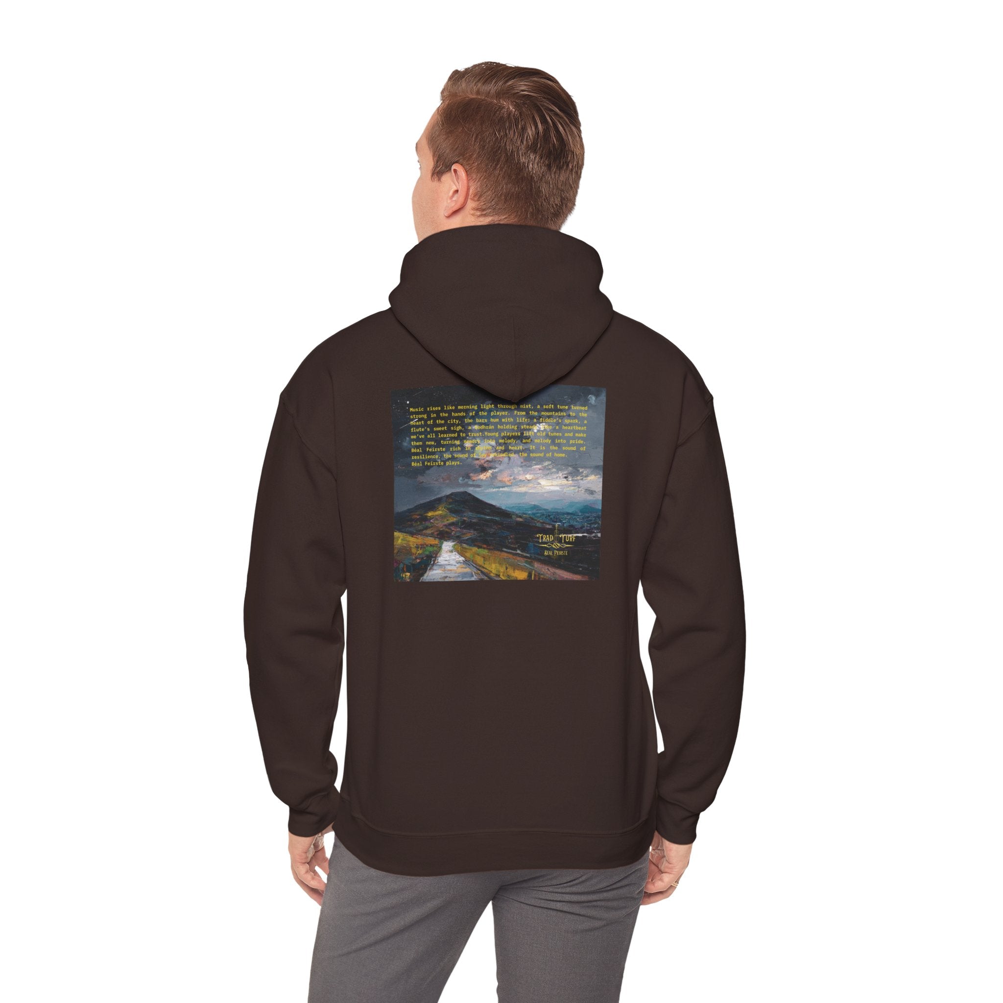 Black Mountain- Unisex Heavy Blend Hoodie | Soft Cotton Blend Sweatshirt | Versatile, Durable, Everyday Fit