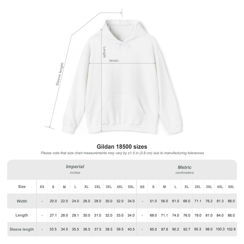 Black Mountain- Unisex Heavy Blend Hoodie | Soft Cotton Blend Sweatshirt | Versatile, Durable, Everyday Fit