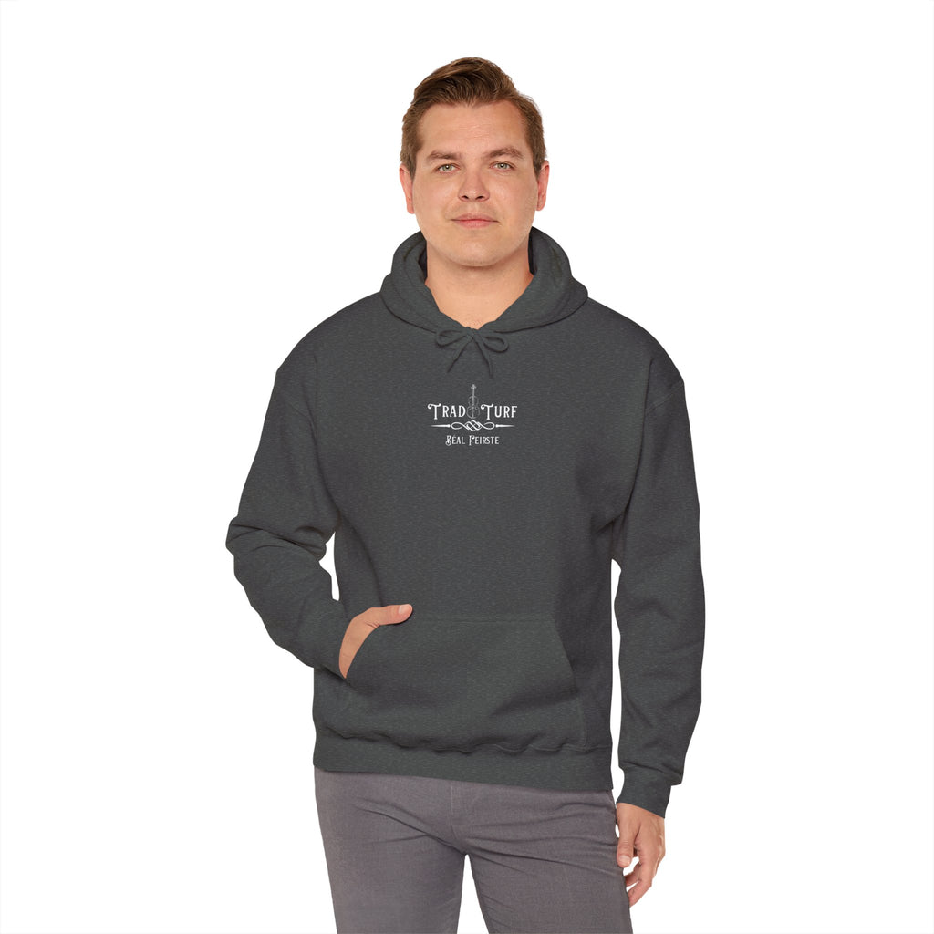 Black Tac- Unisex Heavy Blend Hoodie | Soft Cotton Blend Sweatshirt | Versatile, Durable, Everyday Fit