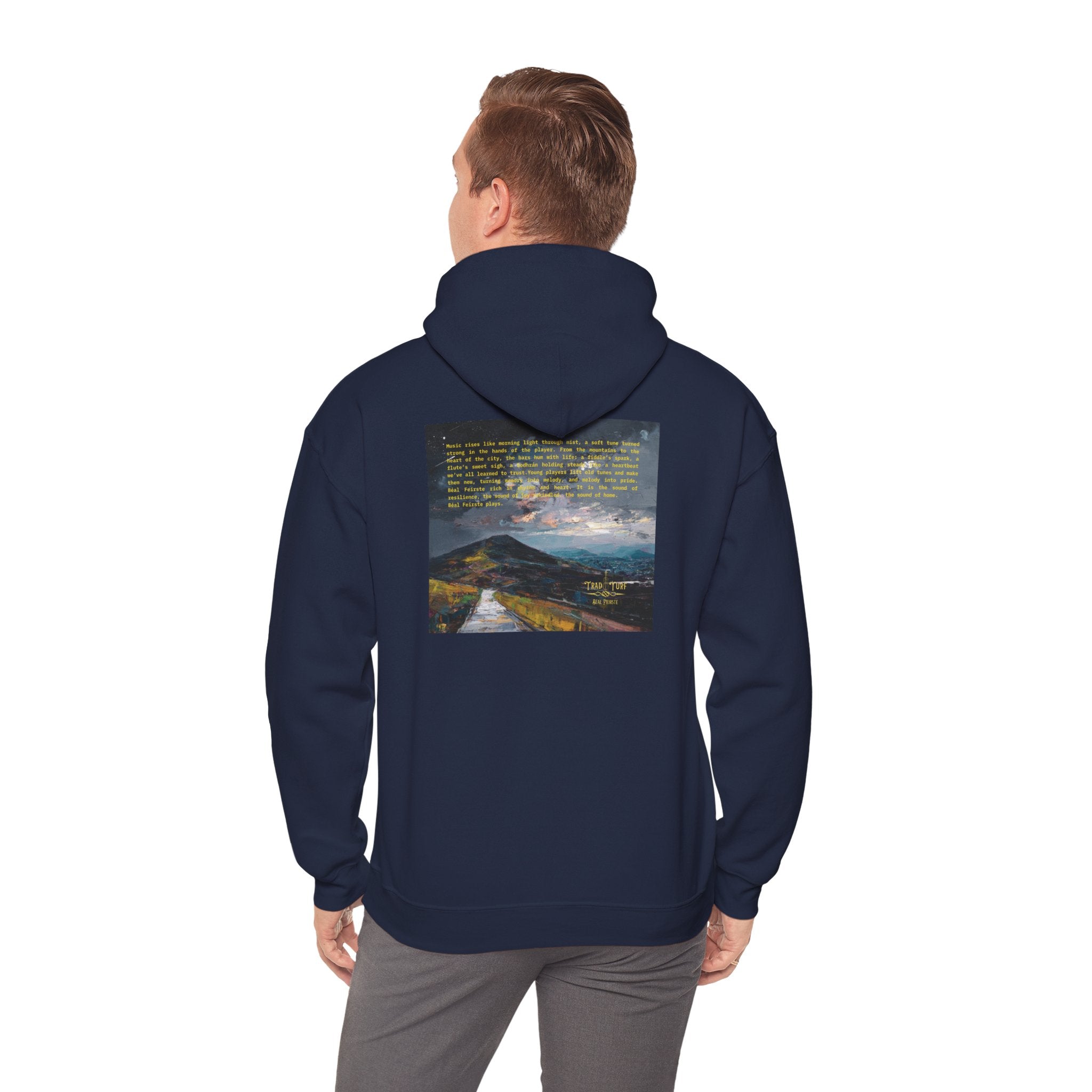 Black Mountain- Unisex Heavy Blend Hoodie | Soft Cotton Blend Sweatshirt | Versatile, Durable, Everyday Fit