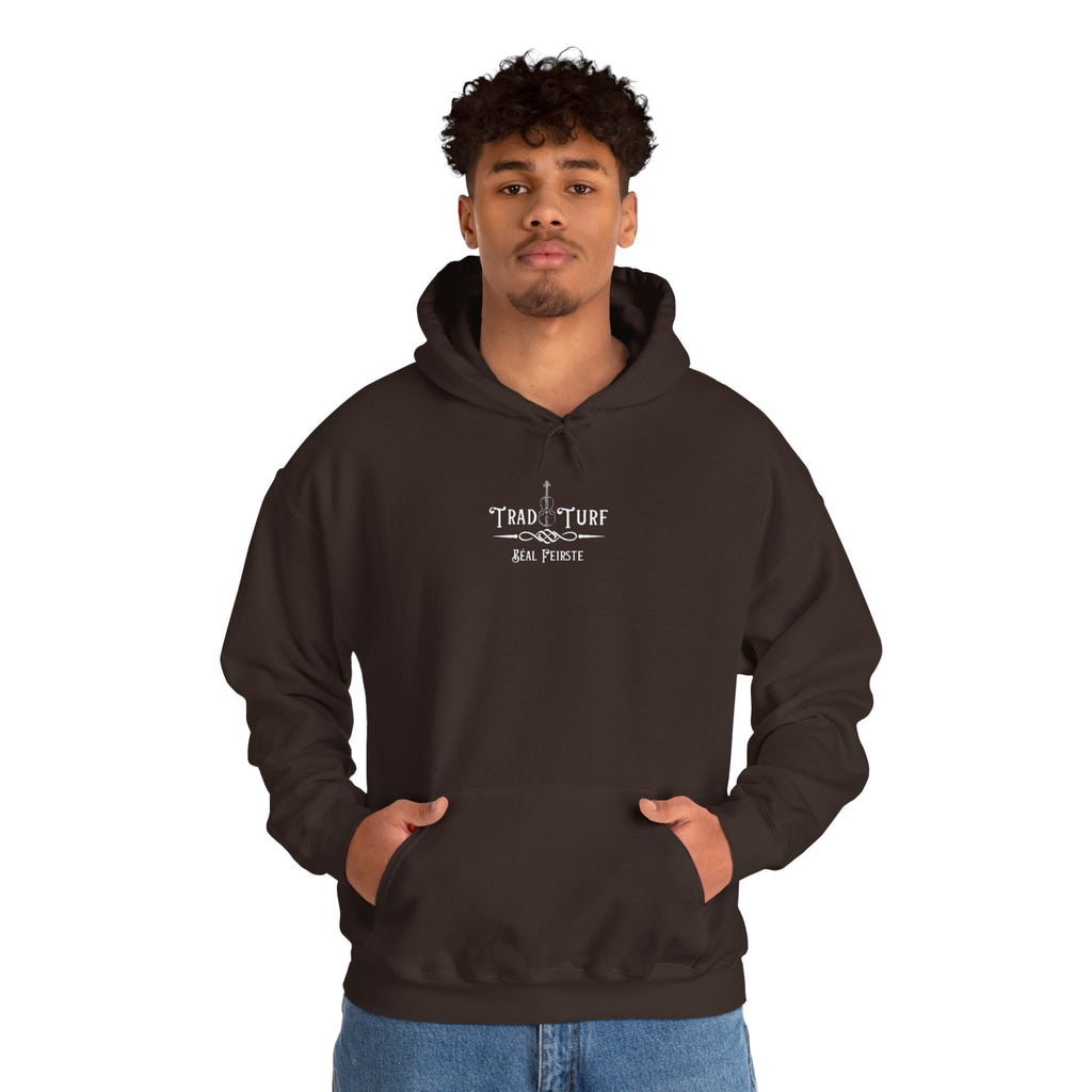 Black Tac- Unisex Heavy Blend Hoodie | Soft Cotton Blend Sweatshirt | Versatile, Durable, Everyday Fit