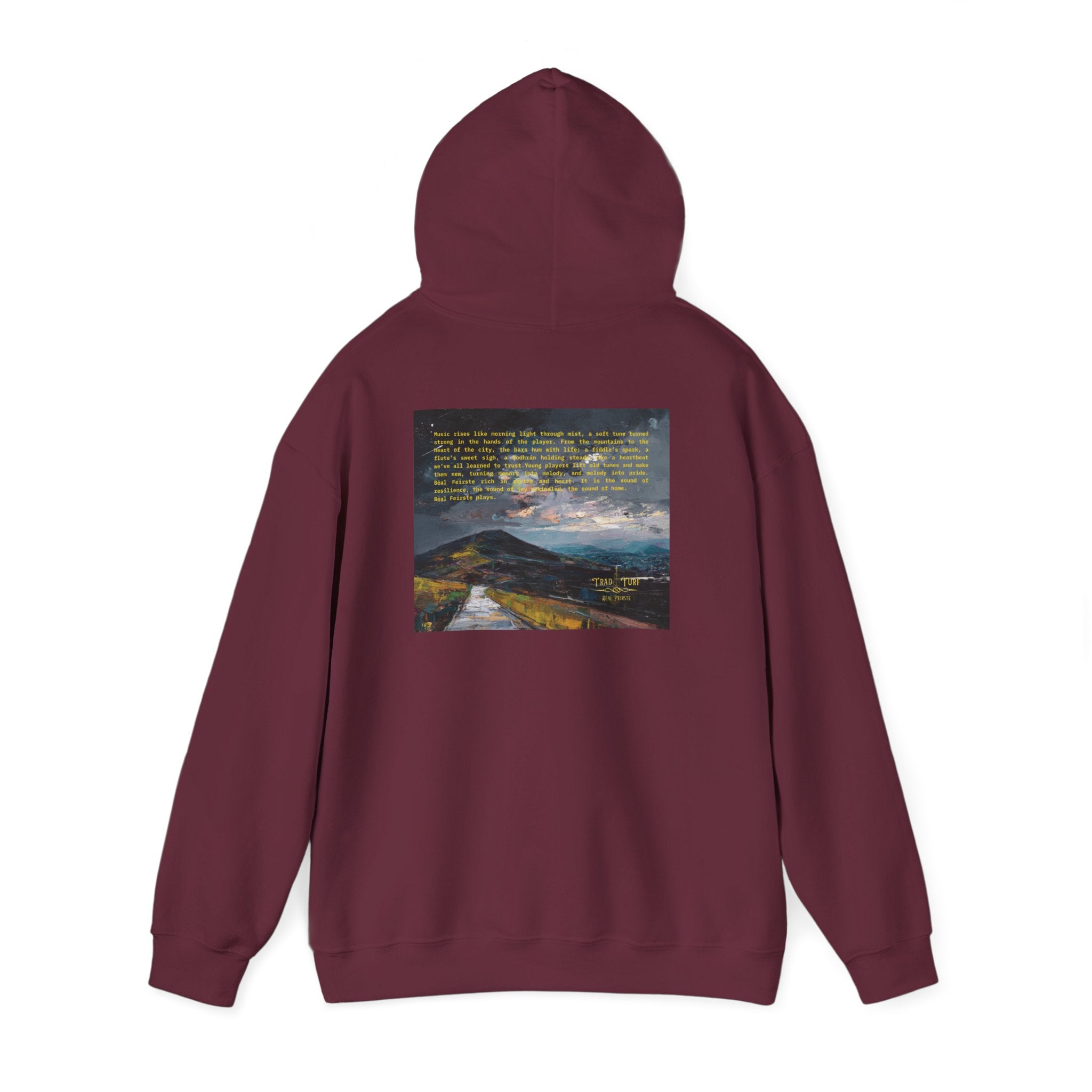 Black Mountain- Unisex Heavy Blend Hoodie | Soft Cotton Blend Sweatshirt | Versatile, Durable, Everyday Fit