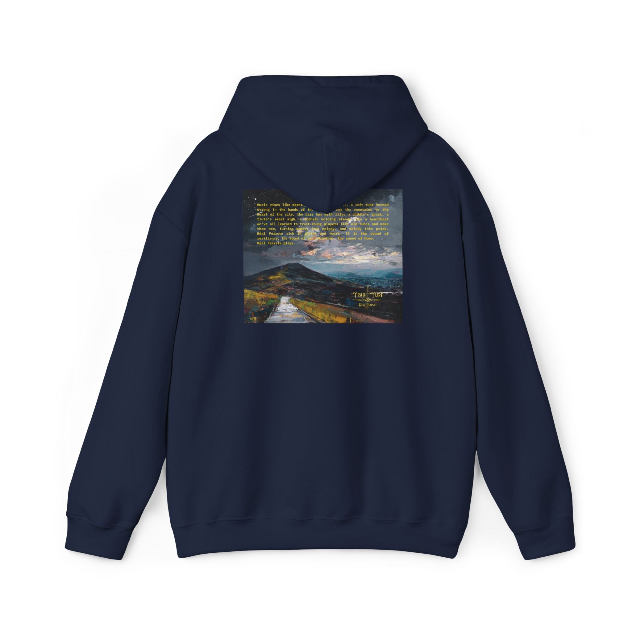 Black Mountain- Unisex Heavy Blend Hoodie | Soft Cotton Blend Sweatshirt | Versatile, Durable, Everyday Fit