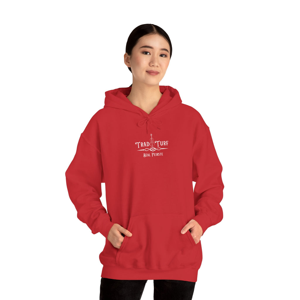 Black Tac- Unisex Heavy Blend Hoodie | Soft Cotton Blend Sweatshirt | Versatile, Durable, Everyday Fit