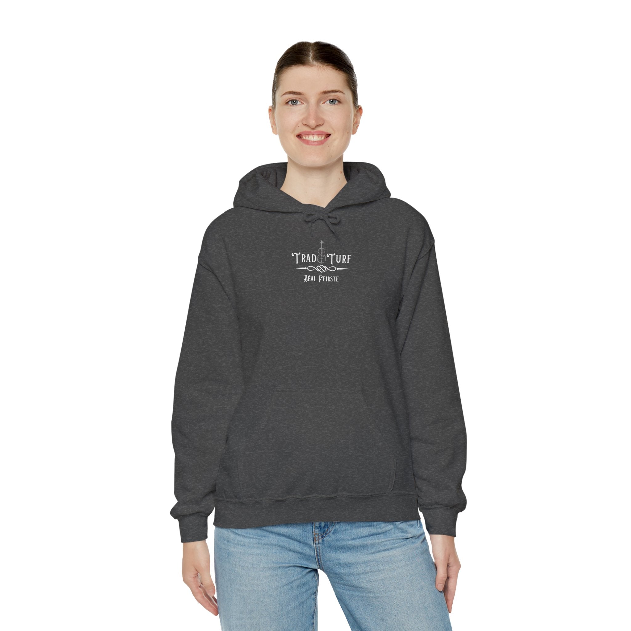 Black Tac- Unisex Heavy Blend Hoodie | Soft Cotton Blend Sweatshirt | Versatile, Durable, Everyday Fit