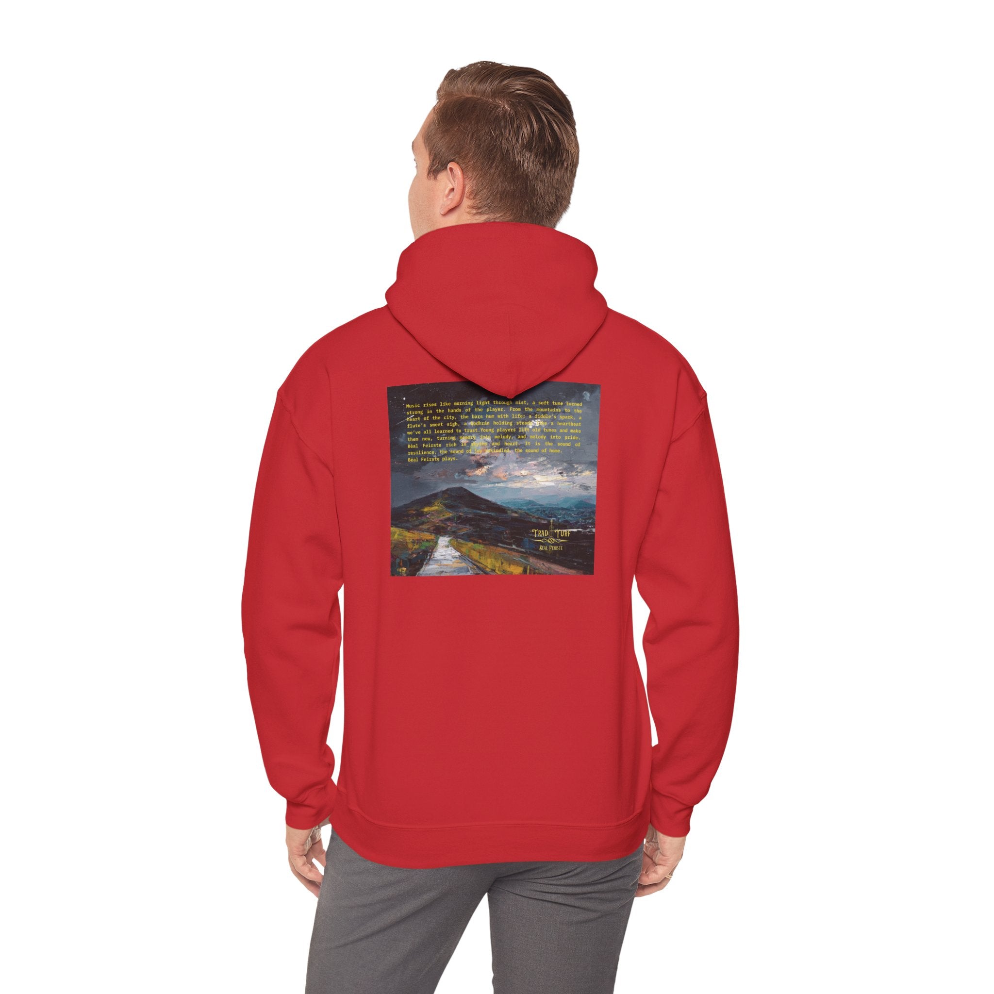 Black Mountain- Unisex Heavy Blend Hoodie | Soft Cotton Blend Sweatshirt | Versatile, Durable, Everyday Fit